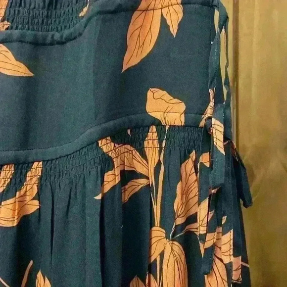 Thakoon Floral Deep-V Neck Maxi Dress Black Size 2 & Size 8 NWT - Picture 4 of 11